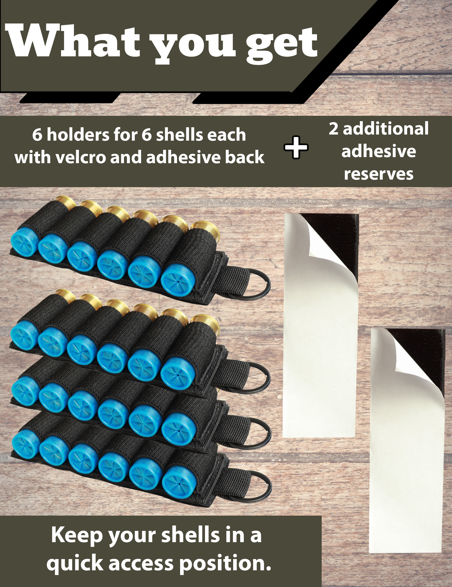 1. shot shell carriers