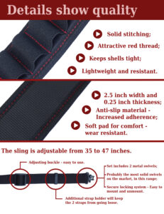 2. shotgun sling with shell holder